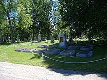 Confederate monument, Crown Hill National Cemetery, Indianapolis Crown Hill Confederates.JPG