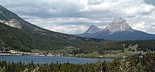 Booming Ice Chasm is located in the Crowsnest Pass area. Crowsnest pass.jpg