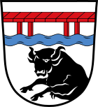 Wappen der Gemeinde Stegaurach