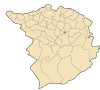 Mapa da wilaya de Tlemcen