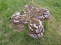 Dale Abbey 2019 column base south east crossing 01.jpg