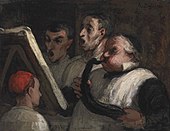 Daumier - Le Lutrin („Mównica”), 1864-1865.jpg