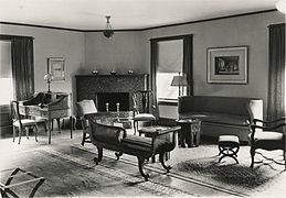 La chambre de Miss Garrett au Bryn Mawr College.