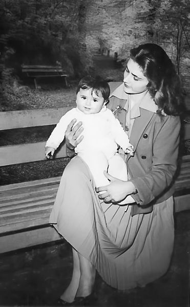 File:Dejan Stojanovic with his mother Olga, 1959.jpg