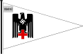 Wimpel für das Deutsche Rote Kreuz (weibliche Abteilung) (Pennant for the German Red Cross (female section))