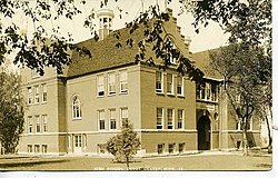 Dodge Center High School, circa 1912