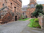 Ruins of dormitory of former Priory of St Mary Dormitory.JPG