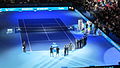 Doubles prize giving ceremony at The O2 (8325893934).jpg