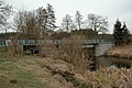 Deutsch: Die Drehbrücke D724 über den taktischen Kanal 725