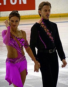 Drobiazko and Vanagas at the 2006 European Championships