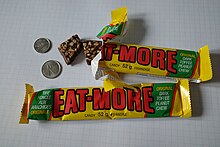 Two Eat-More candy bars