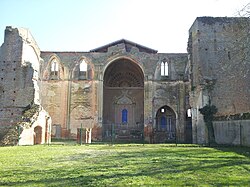 Eaunes-abbaye La Clarté-Dieu-transept.jpg