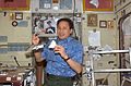 Ed Lu iss007e14285 on board the Internatinal Space Station, 2003.jpg