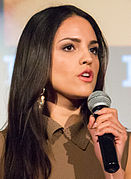 Eiza González, protagonista de una de las series estrella de Nickelodeon Latinoamérica, Sueña Conmigo.
