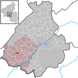 Läget för Ellenberg i Landkreis Birkenfeld