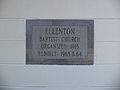 Ellenton Baptist Church Cornerstone