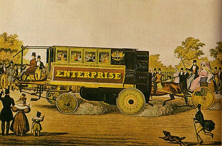 Hancock's Enterprise steam bus of 1833