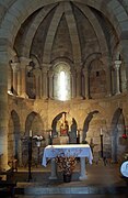 Apse A semicircular recess covered with a hemispherical vault at the east end more images...