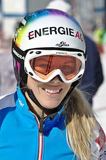 Andrea Limbacher Austrian freestyle skier