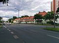 Group of terraced houses in the garden city of Nuremberg