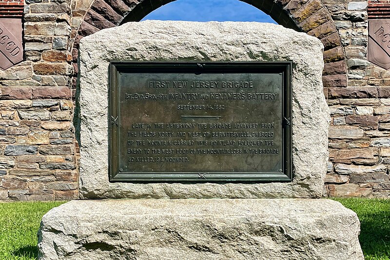 File:First New Jersey Brigade Monument, Crampton's Gap, MD.jpg