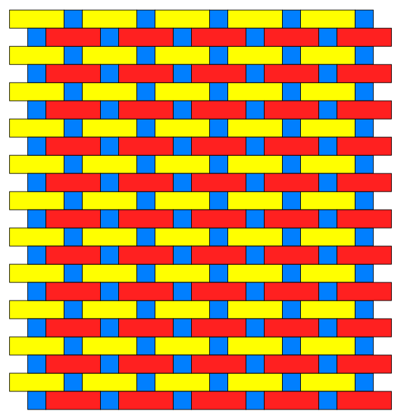 File:Flemish bond tiling.svg