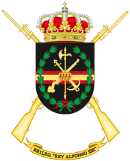 Primera versión del escudo usado como una unidad de infantería.