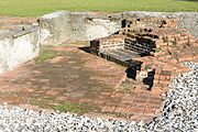Fort Frederica National Monument, including the fort and town of Frederica ruins This is an image of a place or building that is listed on the National Register of Historic Places in the United States of America. Its reference number is 66000065.