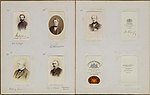 Miniatuur voor Bestand:Fotoalbum leden Tweede Kamer der Staten Generaal, ca. 1867-1880 - volgnummer 21-25.jpg
