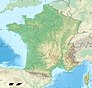Localisation des Bouches-du-Rhône en France