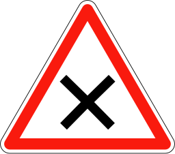 France road sign AB1