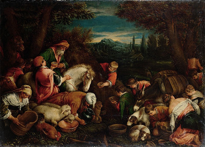 File:Francesco da Ponte, gen. Francesco Bassano - Wunder aus der Quelle von Mara - GG 4300 - Kunsthistorisches Museum.jpg