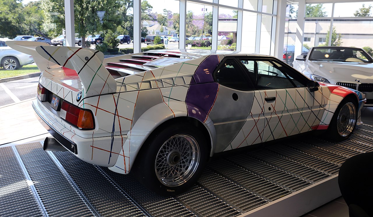 Image of Frank Stella BMW M1 ProCar Art Car.rR (1979)