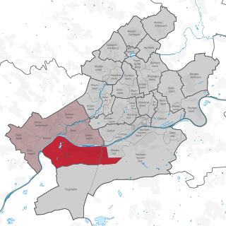 <span class="mw-page-title-main">Schwanheim (Frankfurt am Main)</span> Quarter of Frankfurt am Main in Hesse, Germany