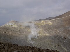 Fumarole, panorama