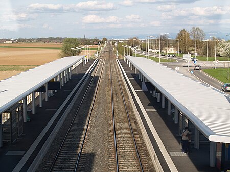 Gare d'Entzheim aéroport