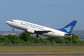 ガルーダ・インドネシア航空のボーイング737-500