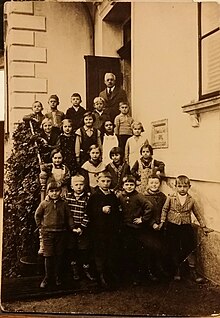 Kreis Friedland, Wustung, Schule, Jahr 1934