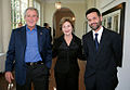 U.S. President George W. Bush and First Lady Laura Welch Bush on September 16, 2007