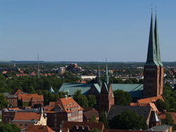 The cathedral from St. Petri tower