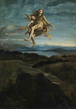 Giovanni Lanfranco, Madeleine portée au ciel par des anges, 1616-1617, musée de Capodimonte.