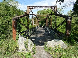 Glen Falls Bridge from the east, August 2022.JPG