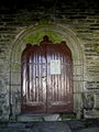 L'église paroissiale Saint-Pierre : une des portes