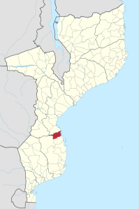 District de Govuro - Emplacement
