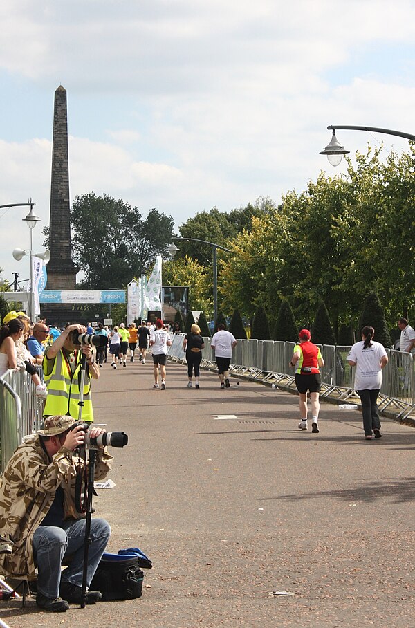 2010 Great Scottish Run finish line