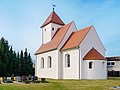 Village church and churchyard Grebehna: Church (with furnishings), churchyard and churchyard enclosure