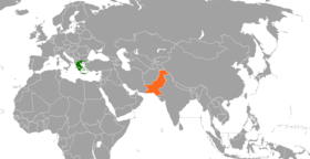Pakistan et Grèce