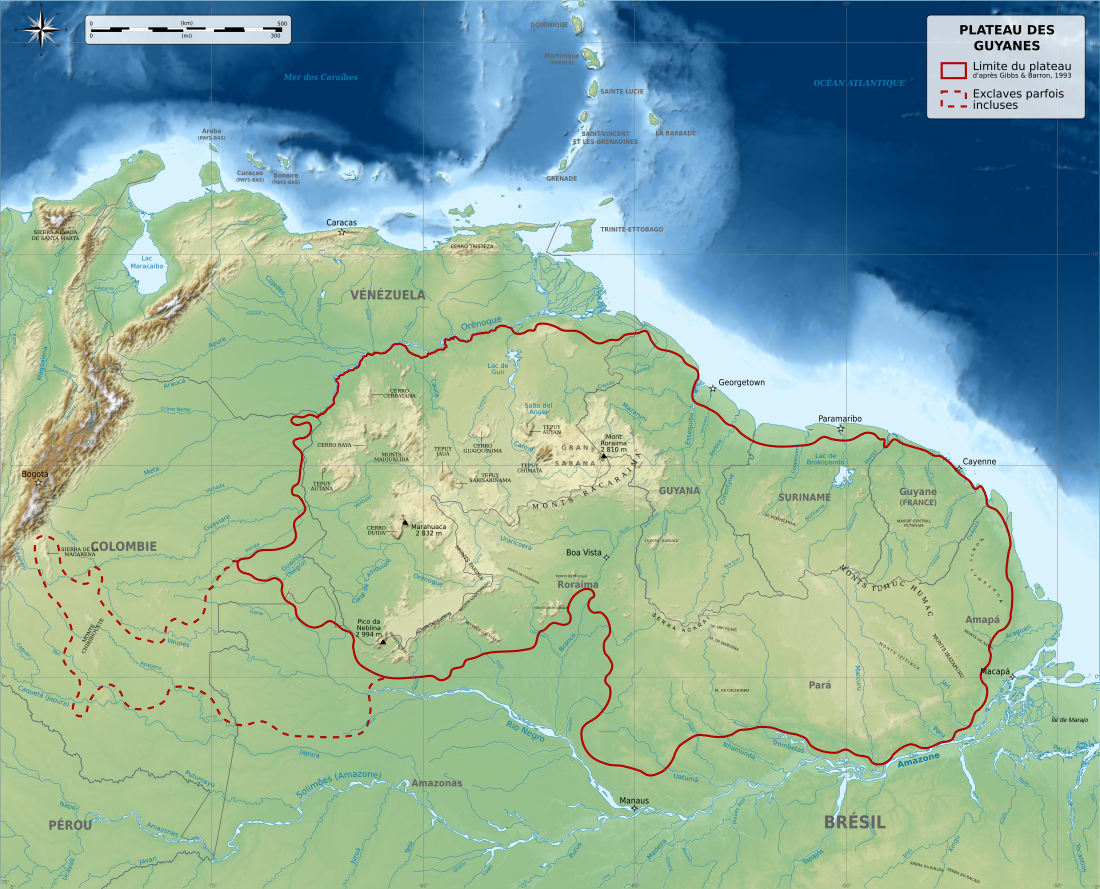 File:Guiana shield map-fr.svg