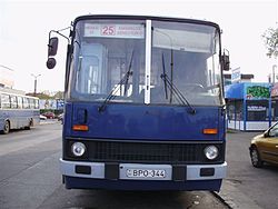 25-ös busz a Mexikói útnál