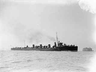 HMS <i>Amazon</i> (1908) Destroyer of the Royal Navy